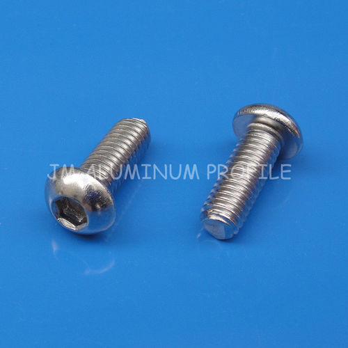 Винт с выпуклой головкой - F6 series - JM Aluminum Profile Accessories Co., Limited - Allen / из стали