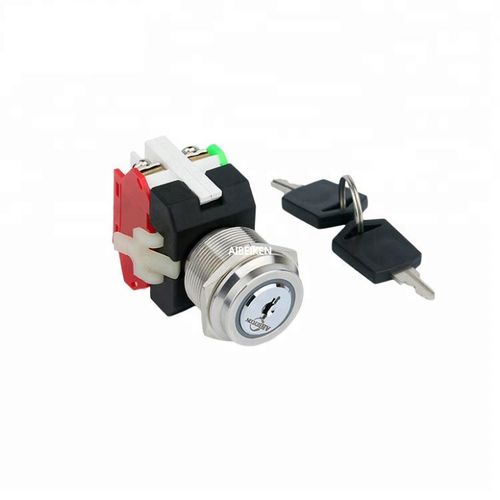 Пусковая кнопка с ключом - IB22G-Y11Z-E - YUEQING AIBEIKEN ELECTRIC CO., LTD. - IP65 / с подсветкой / промышленная