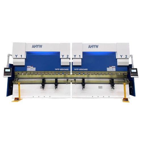 Электрогидравлический гибочный пресс - YWTP-600T/6400 DA53T - Anhui Yawei Machine Tool Manufacturing Co., Ltd. - для листа / ЧПУ