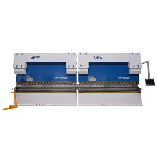 Электрогидравлический гибочный пресс - YWTP-800T/8200 DA58T - Anhui Yawei Machine Tool Manufacturing Co., Ltd. - для листа / ЧПУ