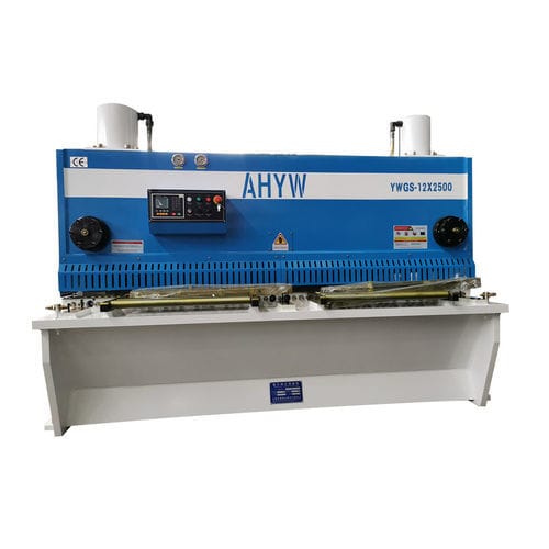 Гидравлические ножницы - YWGS-12X2500 E21S - Anhui Yawei Machine Tool Manufacturing Co., Ltd. - для листового металла / гильотинного типа / ЧПУ