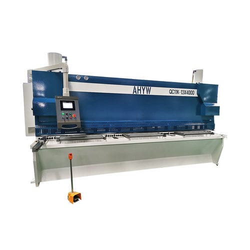 Электрический ножницы - YWGS-13X4000 DAC360T - Anhui Yawei Machine Tool Manufacturing Co., Ltd. - для листового металла / гильотинного типа / ЧПУ