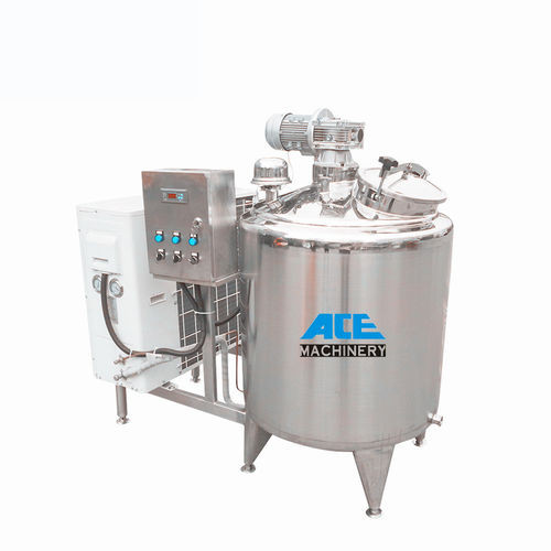 Резервуар для молока - Wenzhou Ace Machinery Co., Ltd. - для охлаждения / для продуктов питания / для жидких молочных продуктов