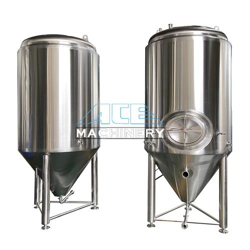 Резервуар ферментации - Wenzhou Ace Machinery Co., Ltd. - для пива / из нержавеющей стали / цилиндрический