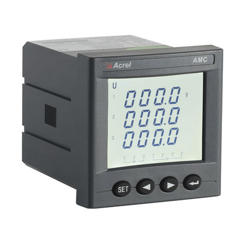 Индикатор переменного тока - AMC72L series - ACREL CO., LTD. - напряжения / ЖК-монитор / для установки на панель