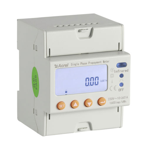 Монофазовый Электрический счетчик электроэнергии - ADL100-EY - ACREL CO., LTD. - на DIN-рейке / RS-485 / 50 Гц