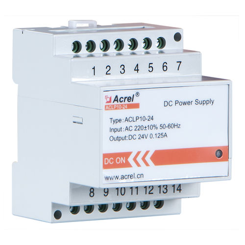 Источник электропитания на DIN-рейке - ACLP10-24 - ACREL CO., LTD. - AC/DC / с одним выходом