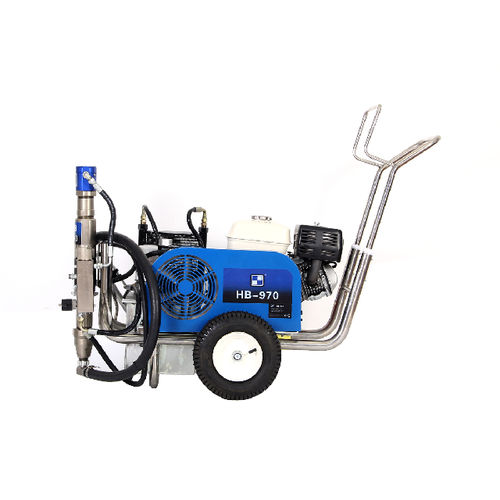 Мобильный проекционный аппарат - HB970  - Fuzhou Hvban Mechanical Equipments Co., Ltd. - краска / гидравлический / безвоздушный