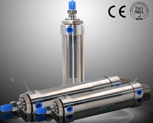 Пневматический цилиндр - Ningbo Hi-Tech Smart Machinery Co., Ltd. - поршневый / из нержавеющей стали