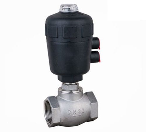 Клапан с наклонным седлом - Ningbo Hi-Tech Smart Machinery Co., Ltd. - поршневый / пневматический / для воды