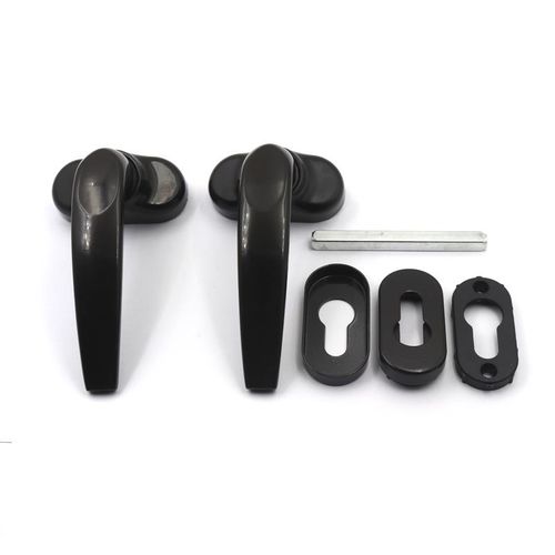 Рукоятка скоба - HL series - ALLY HARDWARE CO., LIMITED - дверная / из алюминия / L-образная