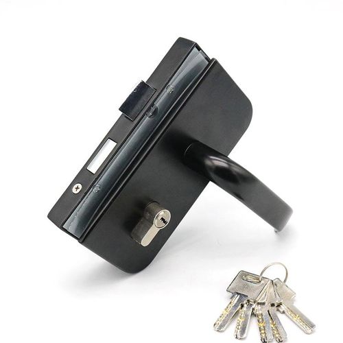 Врезной замок с ключом - GDL series - ALLY HARDWARE CO., LIMITED - с ручкой / витрины / из цинка