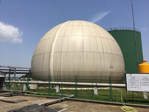 Резервуар для стокирования - Hunan Along New Energy Technologies Co., Ltd. - для биогаза / с двойной мембраной