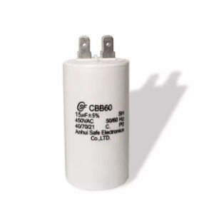 Конденсатор мощности - CBB60 - ANHUI SAFE ELECTRONICS Company - самовосстанавливающийся / эталон / переменный ток