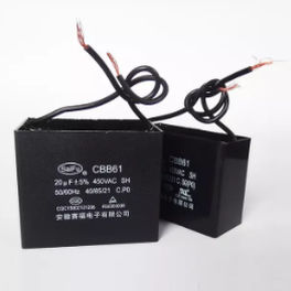 Конденсатор мощности - CBB61 - ANHUI SAFE ELECTRONICS Company - самовосстанавливающийся / колебаний / эталон