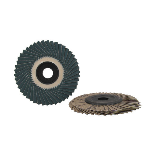 Лепестковый шлифовальный диск с покрытием из циркония - Zhengzhou Anxin Abrasives Co., Ltd. - из оксида алюминия