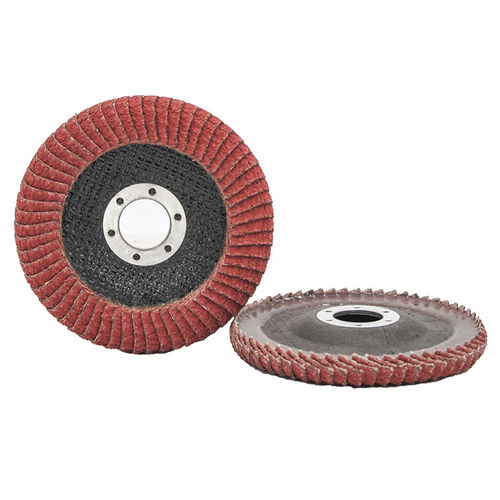 Лепестковый шлифовальный диск для отделки - Zhengzhou Anxin Abrasives Co., Ltd. - из оксида алюминия / из керамики