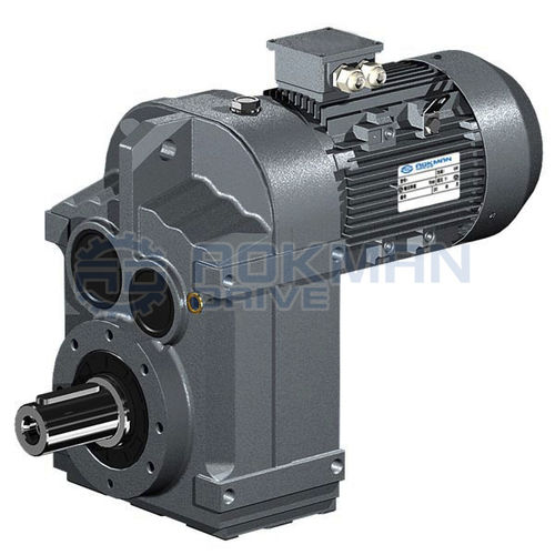 Мотор-редуктор AC - F Series - Zhengzhou Aokman Machinery Co., Ltd. - с винтовой зубчатой передачей / с параллельными валами / >10 kNm