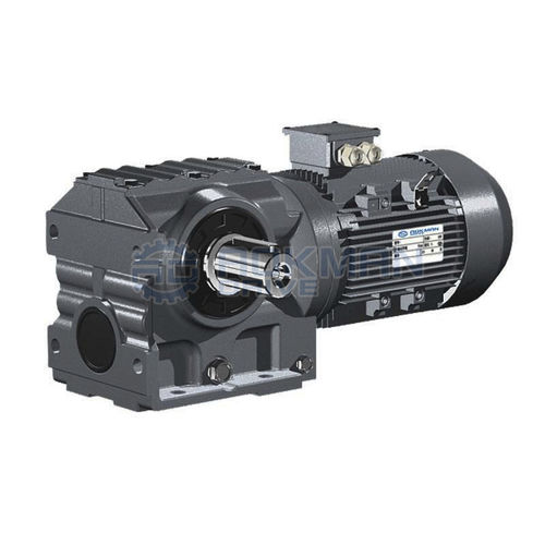 Червячный мотор-редуктор - S Series - Zhengzhou Aokman Machinery Co., Ltd. - AC / с винтовой зубчатой передачей / коаксиальный