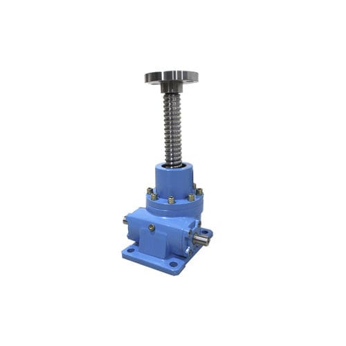 Механический цилиндр с трапециевидным винтом - JW Series - Zhengzhou Aokman Machinery Co., Ltd. - с шариковым винтом / с конической зубчатой передачей / с фланцем