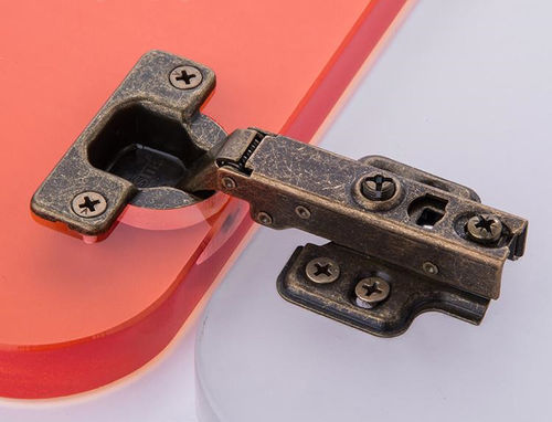 Шарнир из стали - A01A - Guangdong Aosite Hardware Precision Manufacturing Co., Ltd. - привинчиваемый / для двери / с амортизацией