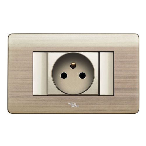 Настенная розетка - A85 series - Zhongshan Gamder Electric Appliance Co., Ltd. - для сборки на столе / 3 полюса