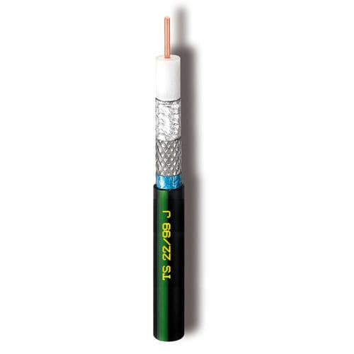 Коаксиальный электрический кабель - TS22/99J - Cavel - для передачи данных / антенна ТВ / изолированный