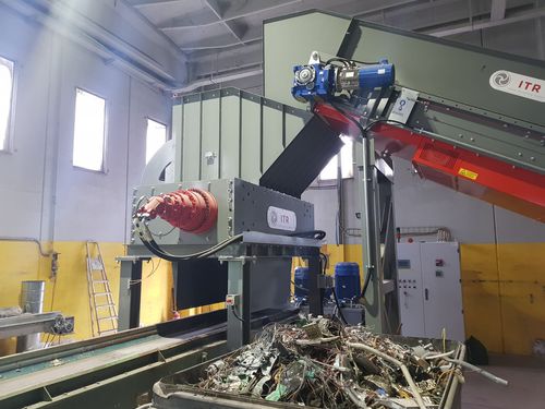 Автоматическая машина для вскрытия тюков - ITR TSO series - ITR Recycling Technologies