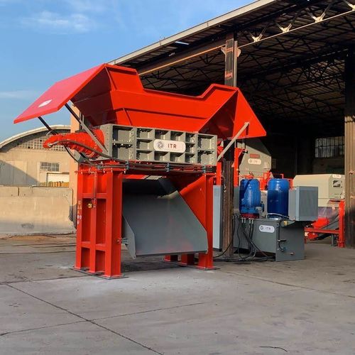Измельчитель с 2 валами - ITR TSS series - ITR Recycling Technologies - металлический / для твердых и сыпучих отходов / прочный