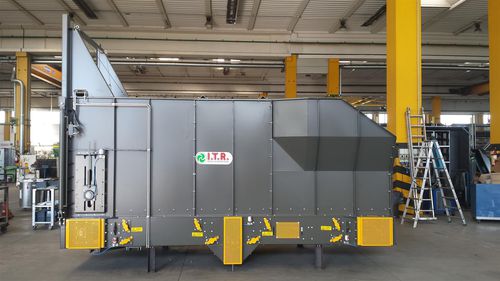 Распределитель для сыпучих веществ - ITR Recycling Technologies - механизированный / компактный / для транспортировки насыпных продуктов