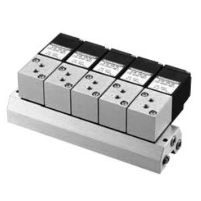 Блок электроклапана с прямым приводом - CS-050 series - Koganei Corporation - 2 канала / 3 канала / 5 каналов