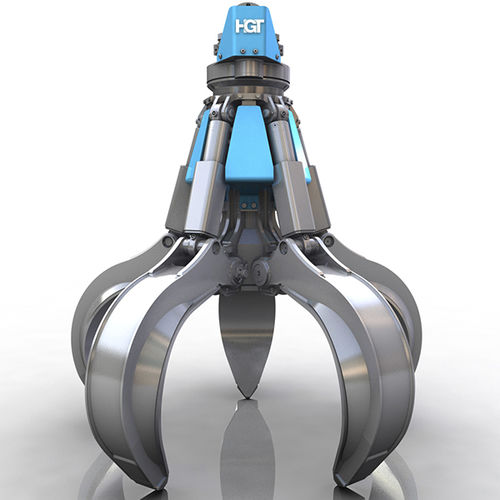 Грузоподъемный грейфер типа апельсиновой корки - MT - HGT Hydraulikgreifer-Technologie GmbH - для сортировки / гидравлический / для металлолома