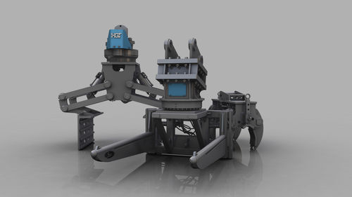 Грузоподъемный грейфер для сортировки - HGT Hydraulikgreifer-Technologie GmbH - гидравлический / для экскаватора