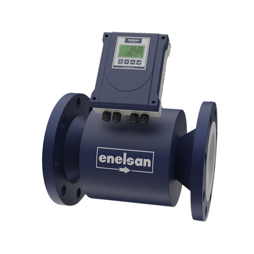 Электромагнитный расходомер - 0XD - ENELSAN ENDUSTRIYEL ELEKTRONIK SANAYII A.S. - объемный / для жидкостей / с фланцем
