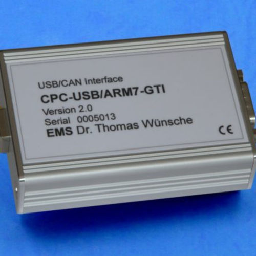Блок интерфейса CAN - CPC-USB/ARM7 - EMS Dr. Thomas Wünsche e.K. - USB / CAN Bus / CANopen