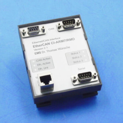 Мосток связи - EtherCAN CI-ARM7/RMD series - EMS Dr. Thomas Wünsche e.K. - промышленный / Ethernet / последовательный