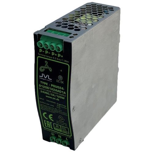 Источник электропитания на DIN-рейке - PSU024-0120S1X2AAD1A - JVL A/S - AC/DC / с одним выходом / для резки