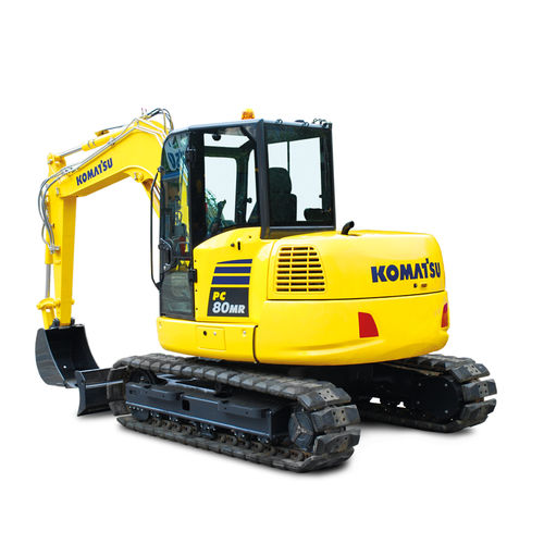 Малогабаритный экскаватор - PC80MR-5 - Komatsu Europe - гусеничный / Tier 3 / дизельный