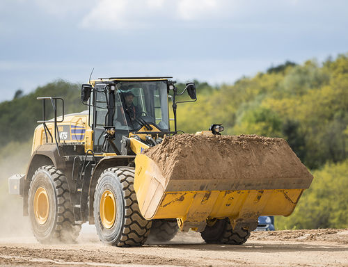 Погрузчик на колесах - WA475-10 - Komatsu Europe - шарнирный / для строительства