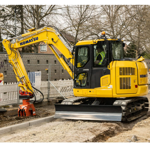 Малогабаритный экскаватор - PC88MR-11 - Komatsu Europe - гусеничный / дизельный / компактный