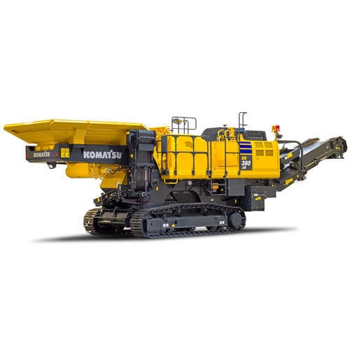 Щековая камнедробилка - BR380JG-3 - Komatsu Europe - мобильная