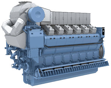 Дизельный двигатель - B32:40 - Rolls Royce - 2 цилиндра / турбо / морской