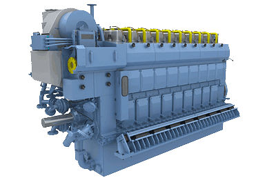 Газовый двигатель - C26:33 - Rolls Royce - 3 цилиндра / турбо