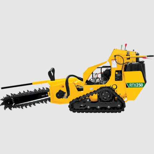 Цепной шпонострогальный станок - RTX250 - Vermeer Manufacturing - гусеничный / с двигателем