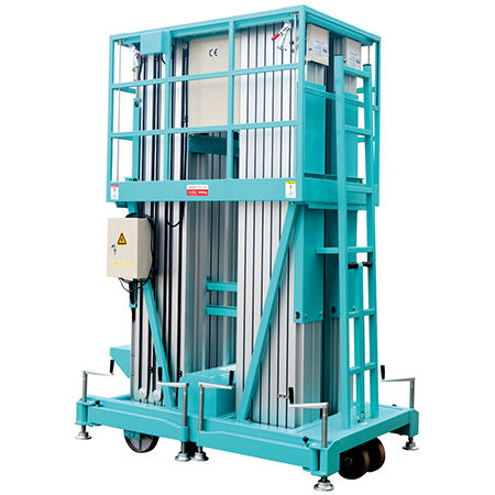 Колесный подъемник с вертикальной мачтой - GTWY1 series - Boonai (Suzhou) Lift Equipment Company - гидравлический / для внутреннего и внешнего пользования