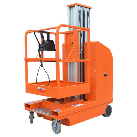 Самоходный подъемник с вертикальной мачтой - AWPM series - Boonai (Suzhou) Lift Equipment Company - с питанием от аккумулятора / для супермаркета