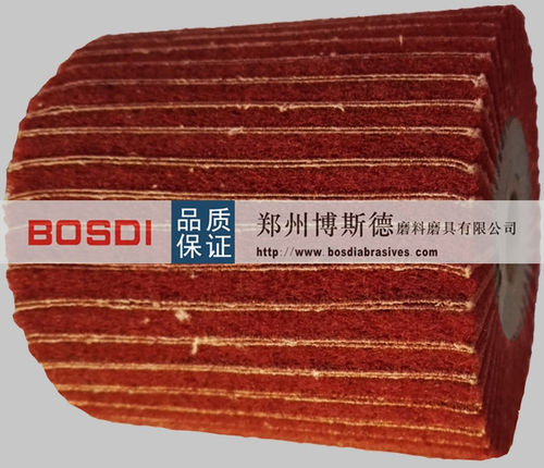Нетканый абразивный валик - BSD-RE-008 - ZHENGZHOU BOSDI ABRASIVES CO., LTD. - для шлифовки