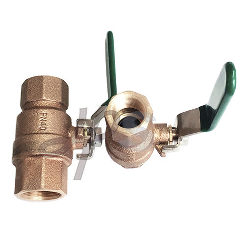 Клапан со сферическим золотником - H15 series - Ningbo Yinzhou Plumbing Hardware Co., Ltd. - с ручным управлением / для воды / прямой