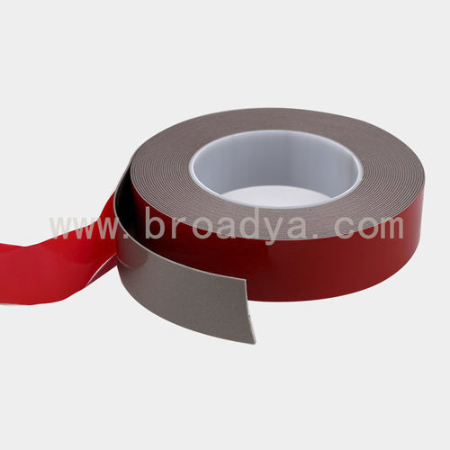 Двусторонняя клейкая лента - Guangzhou Broadya Adhesive Products Company - для маркировки / из акрила / из акриловой пены