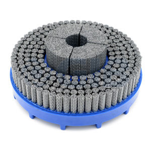 Дисковая щетка - DB200028SC120240 - Huzhou Golden Industrial Brush Co., Ltd. - для отделки / для галтовки / абразивная